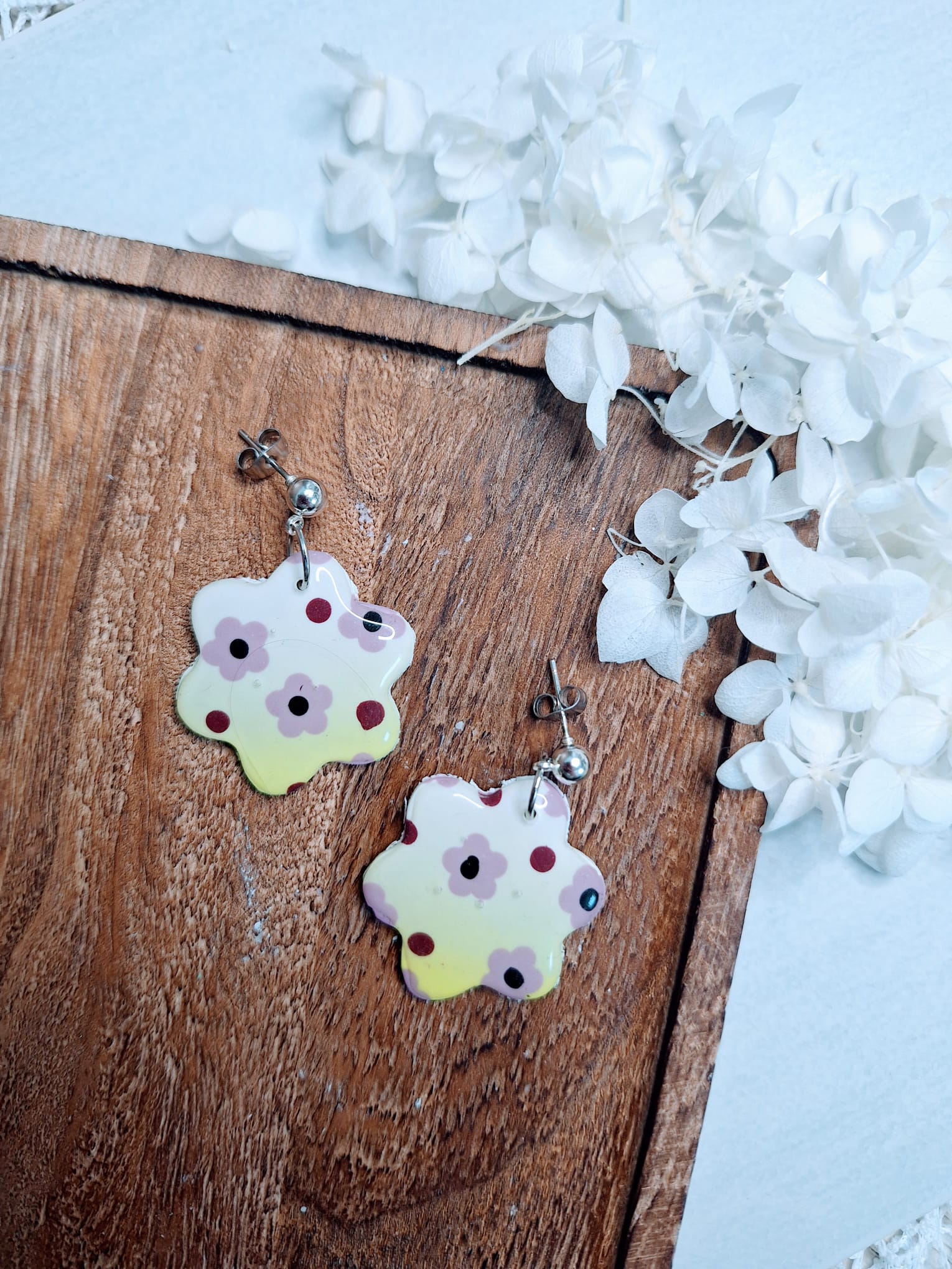 Boucles d&rsquo;oreilles Floralyse 🌸
