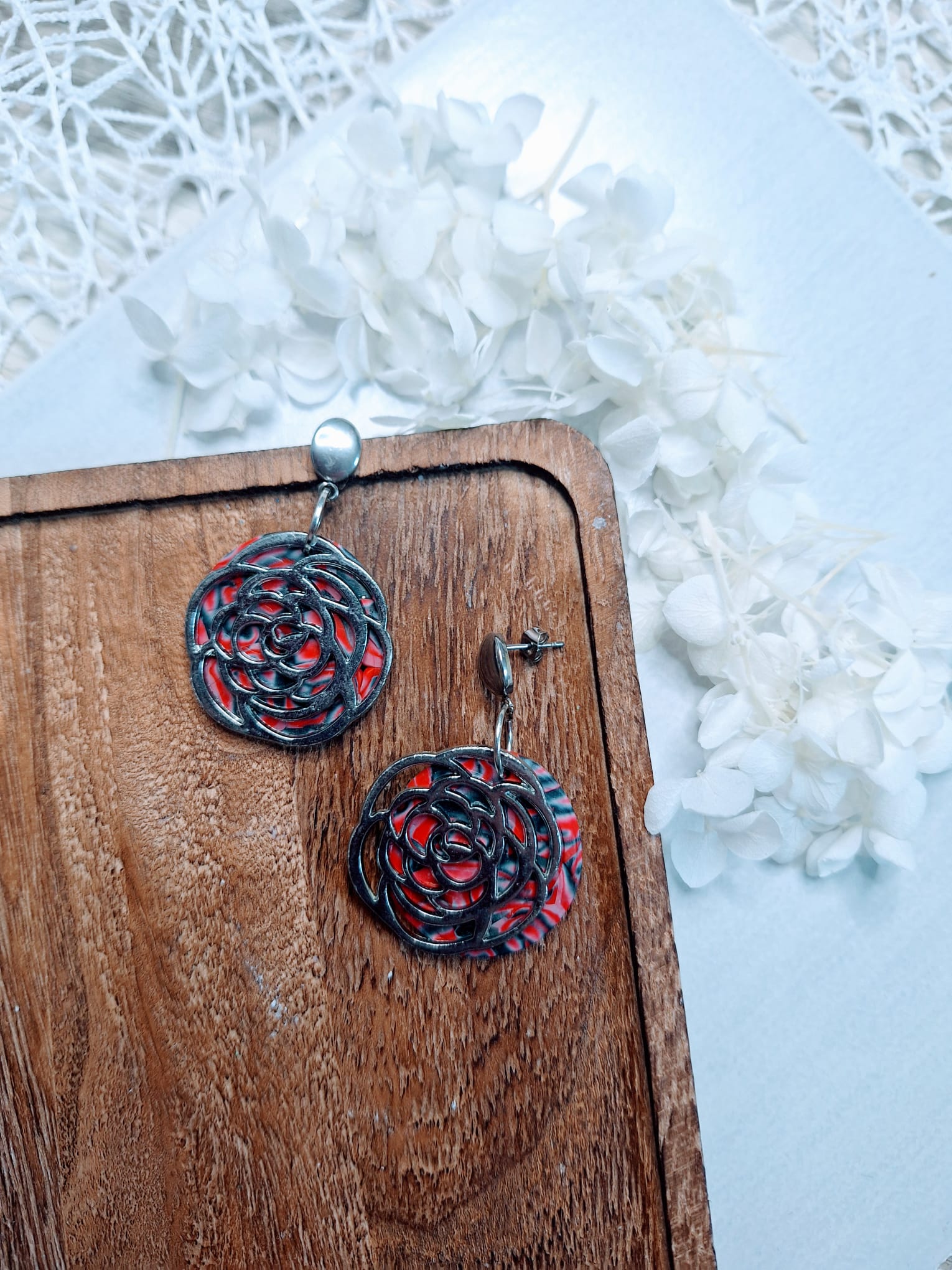 Boucles d&rsquo;oreilles Méli FLowers 💐