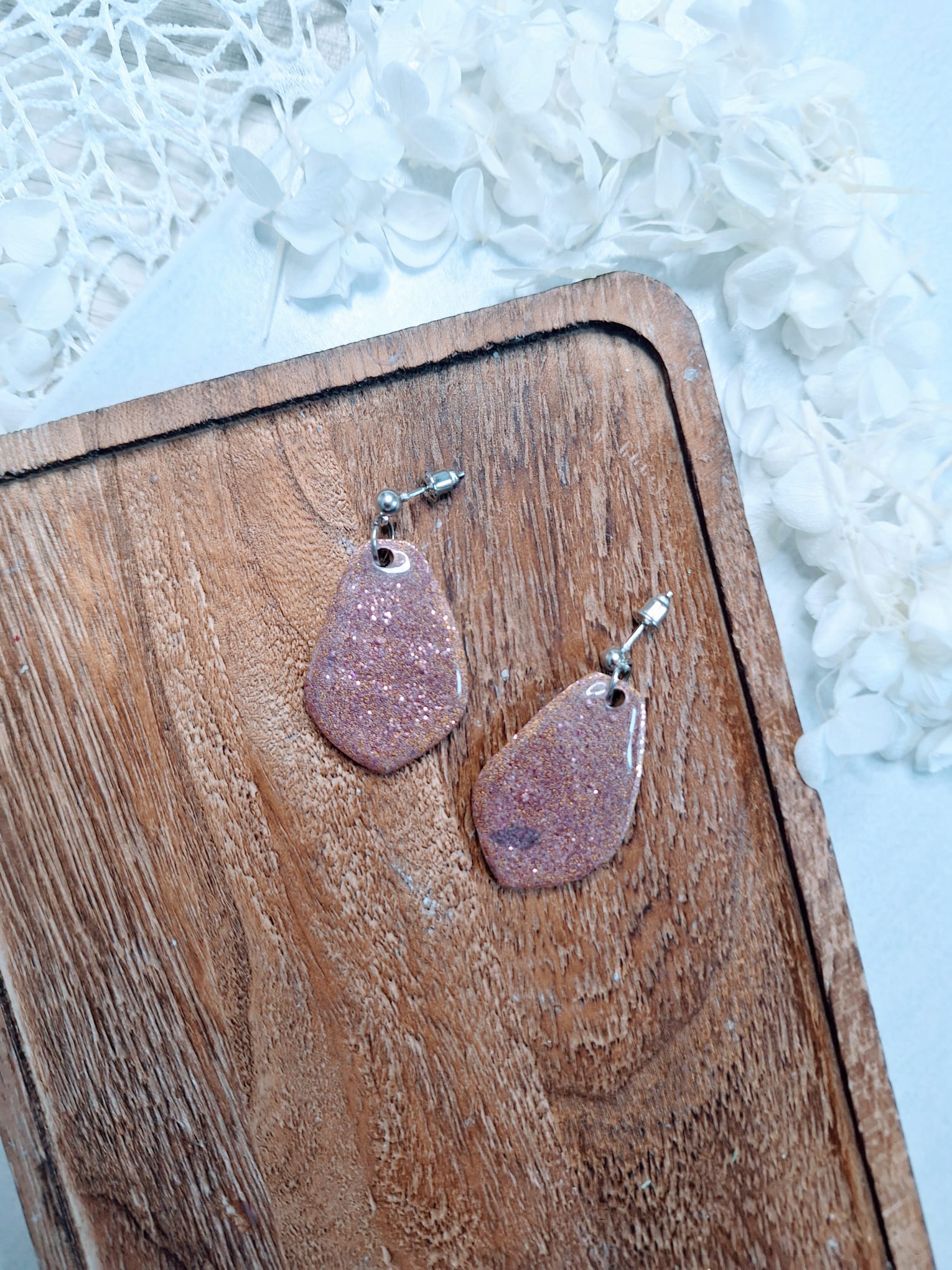 Boucles d&rsquo;oreilles mille paillettes⚡