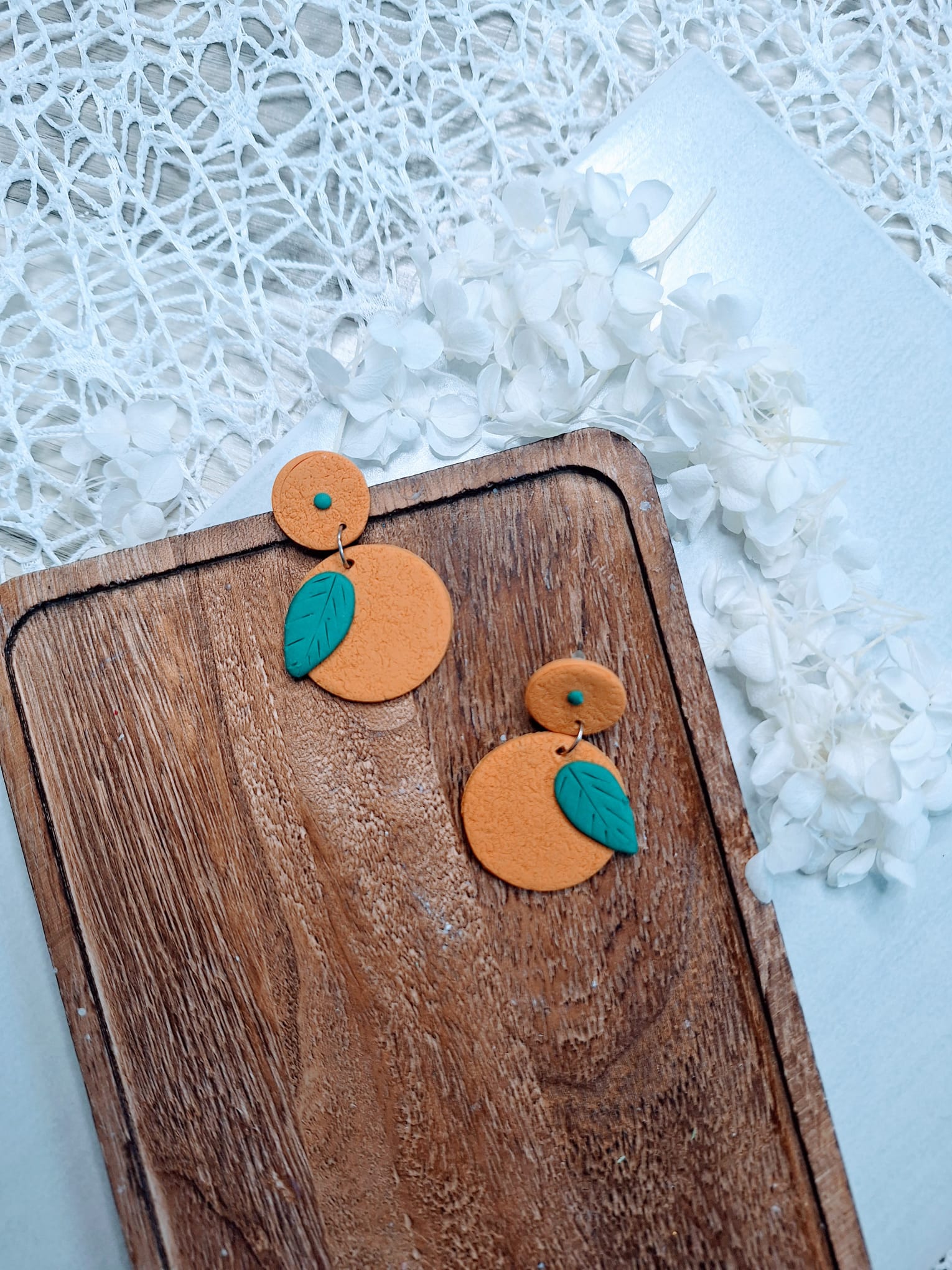 Boucles d&rsquo;oreilles Orangeade 🍊