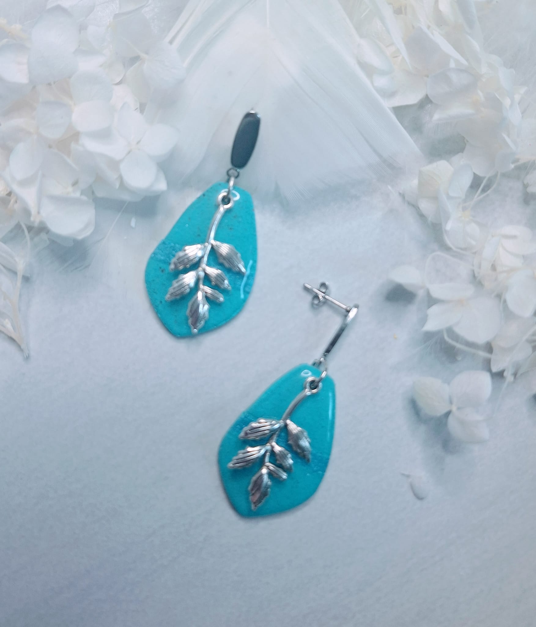 Boucles d&rsquo;oreilles Feuilles Chic 🌷