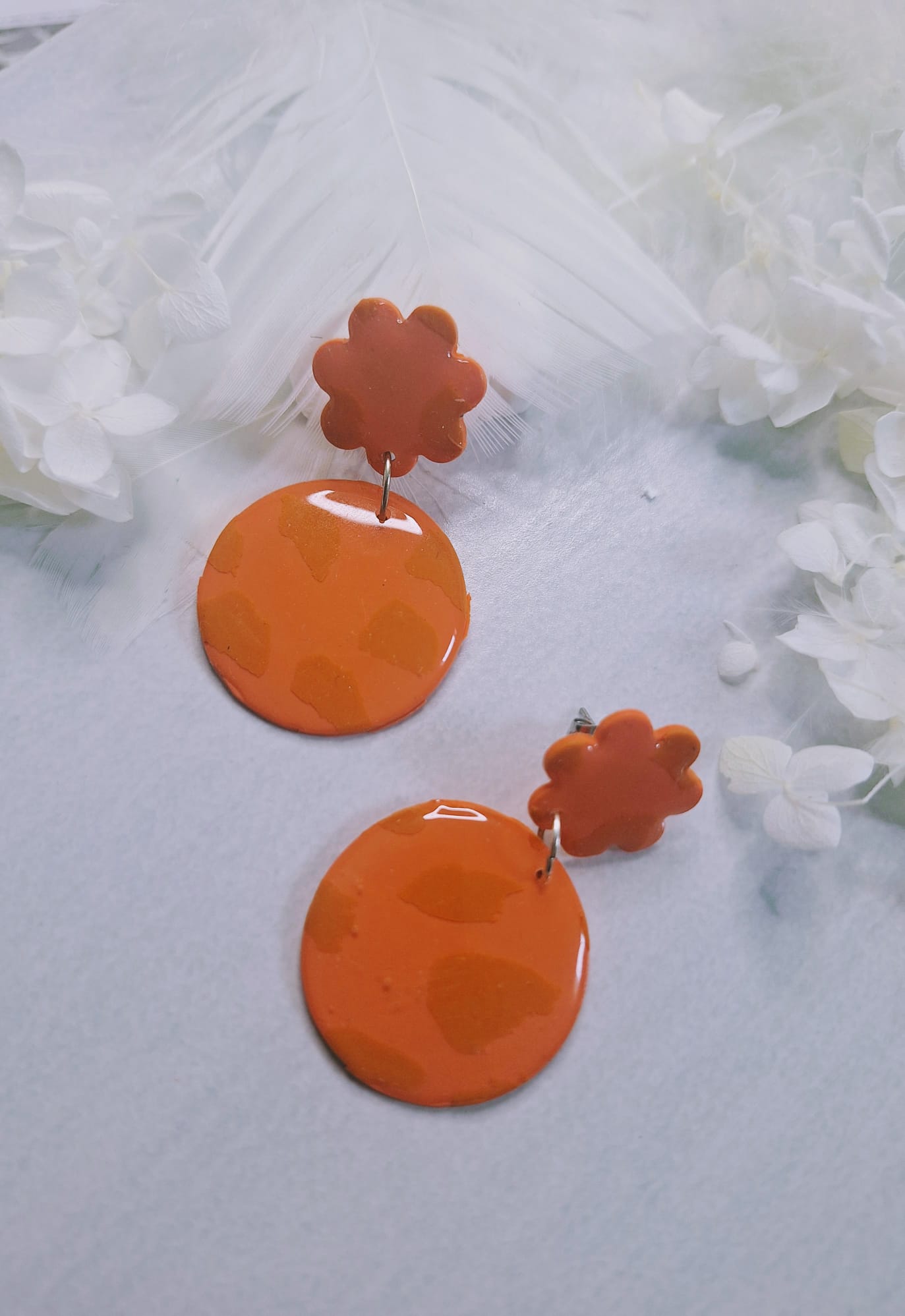 Boucles d&rsquo;oreilles Eté fleurit 🩴