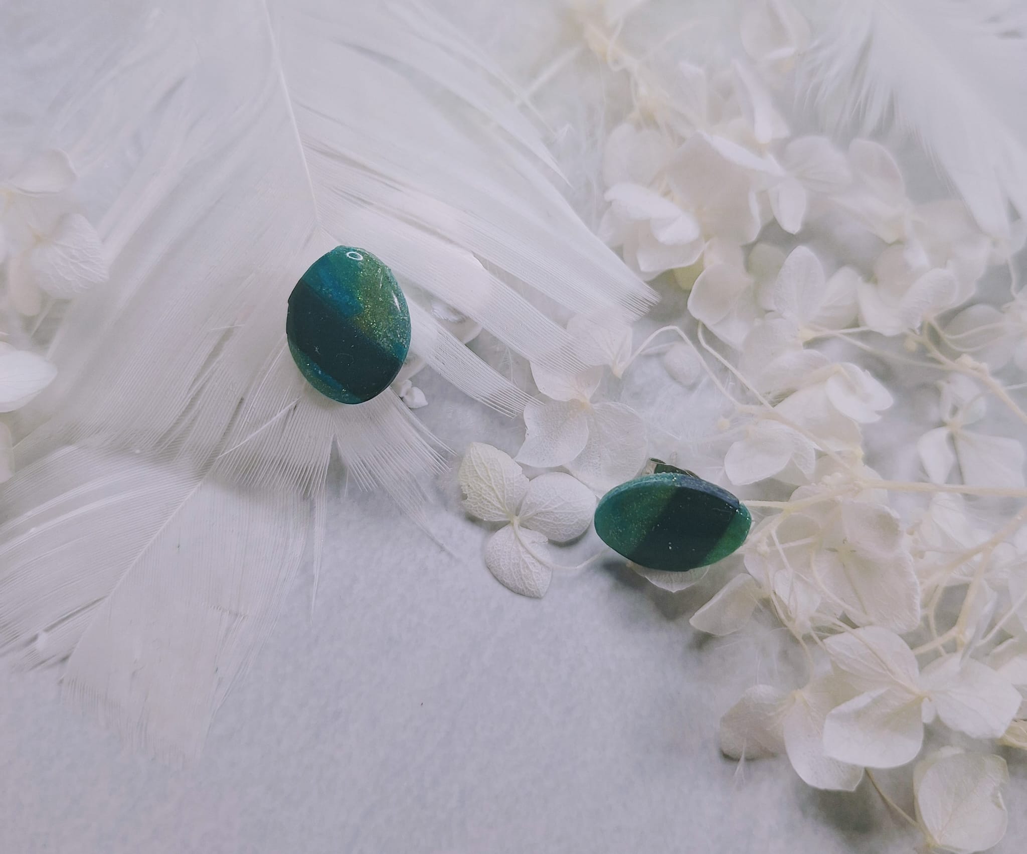 Boucles d&rsquo;oreilles Ovale stellaire 🌠