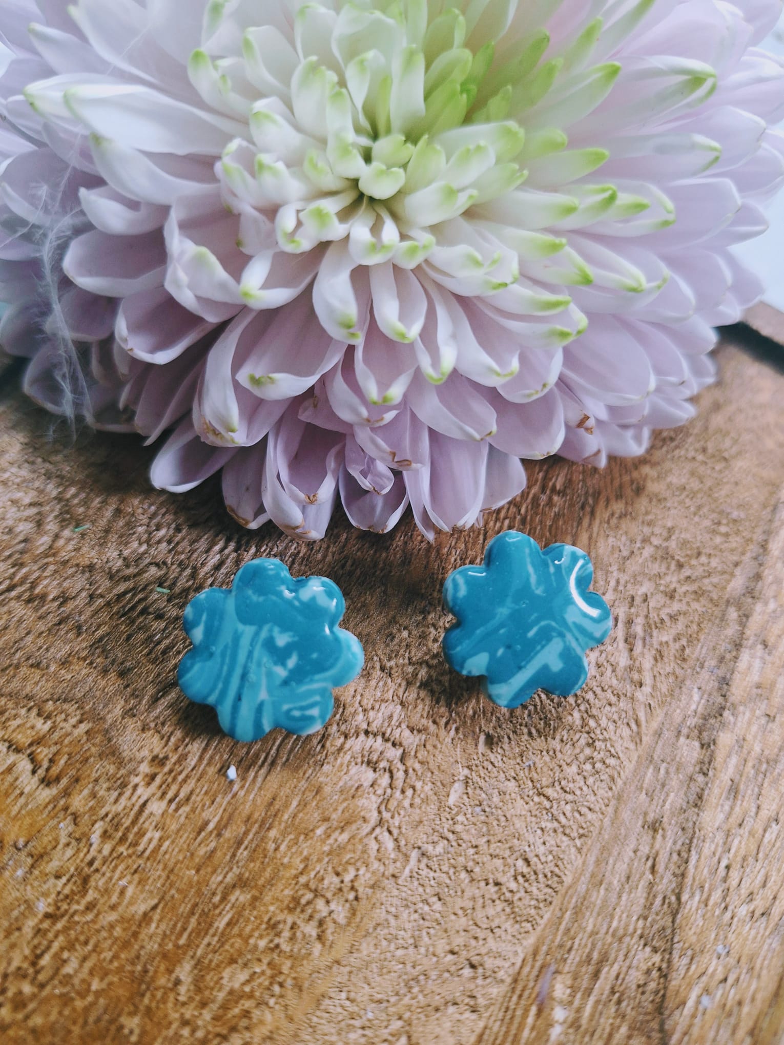 Boucles d&rsquo;oreilles Mélo floral 💐