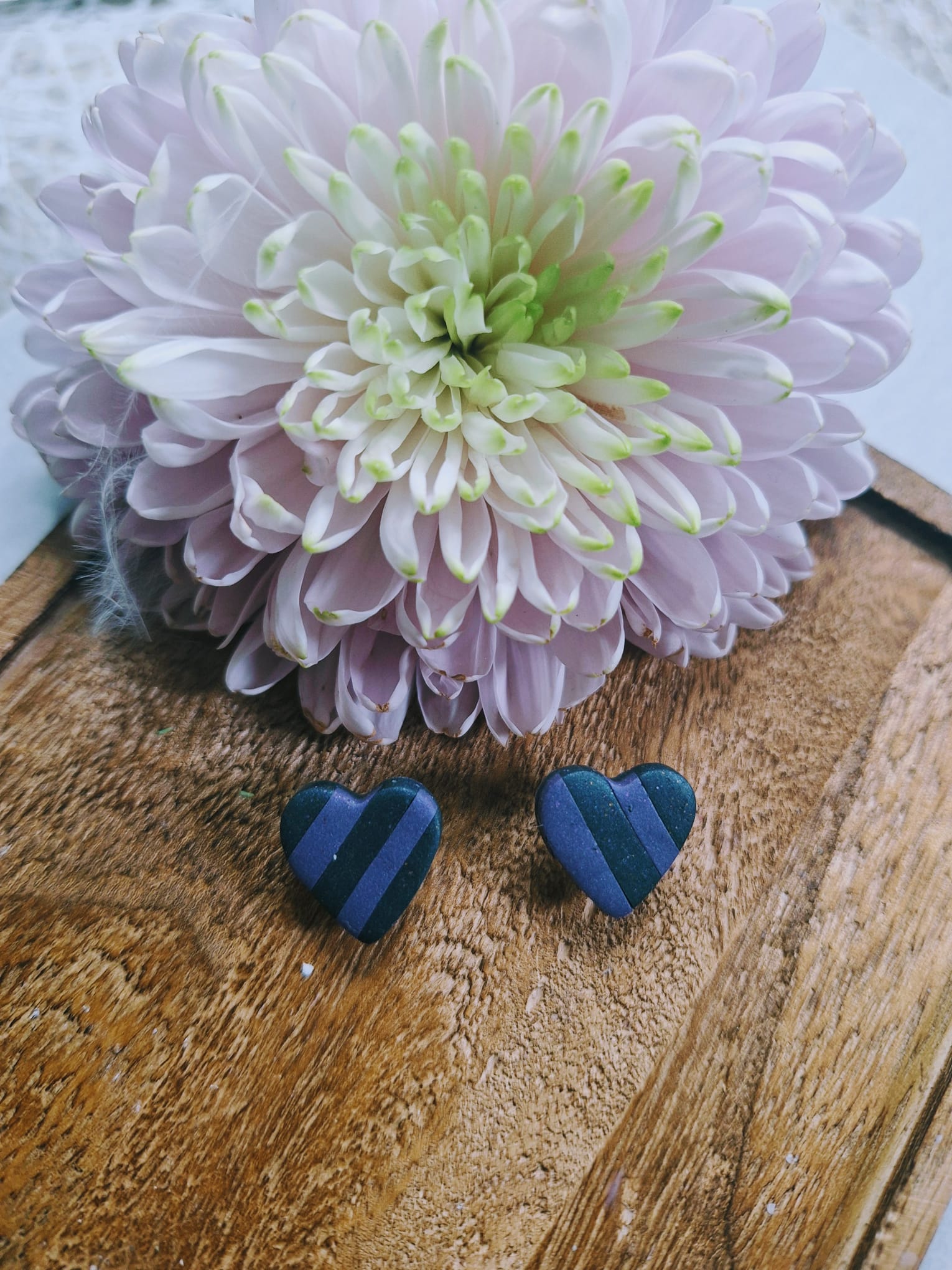 Boucles d&rsquo;oreilles Coeurs pailletés 💖