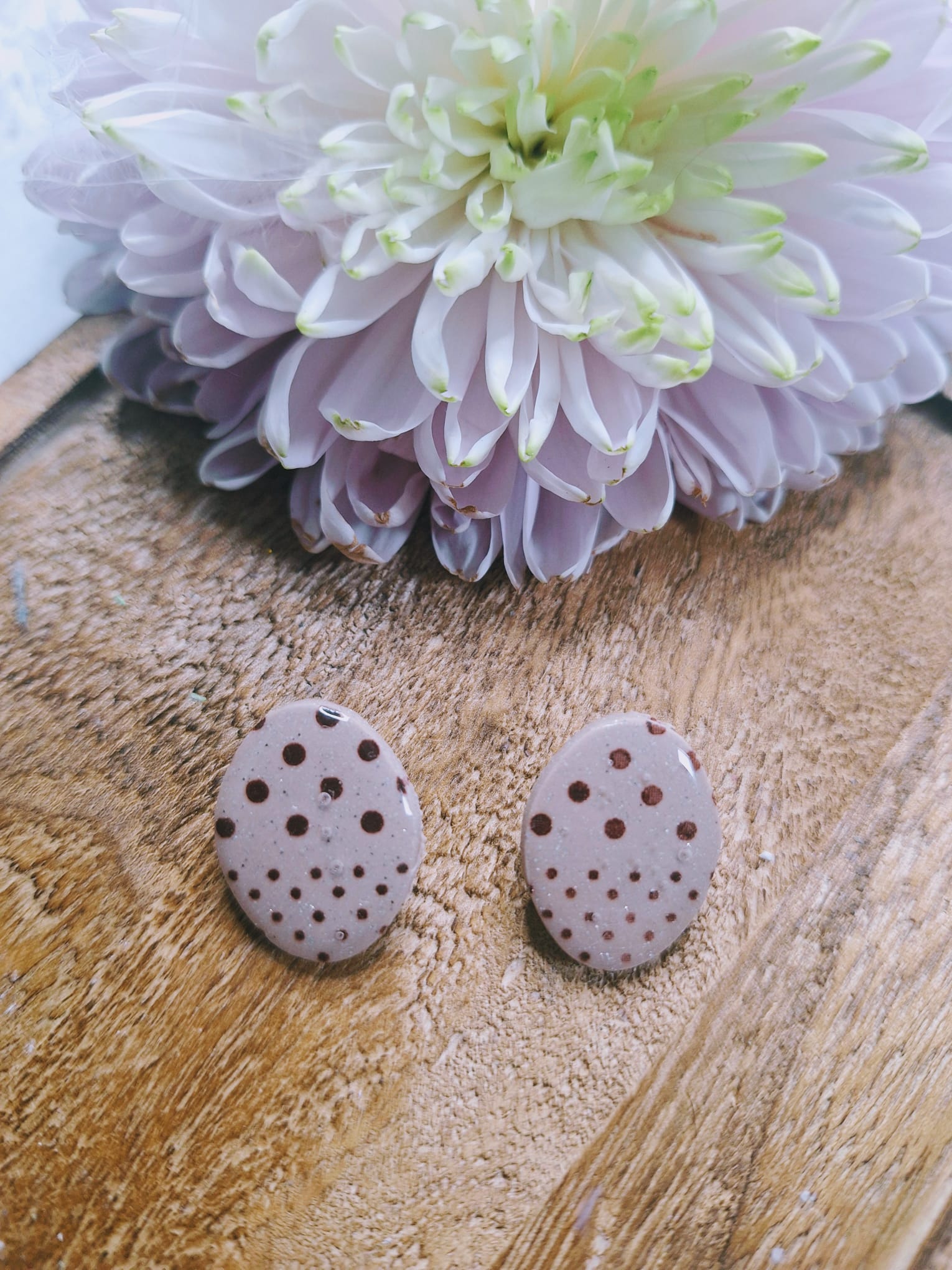 Boucles d&rsquo;oreilles Pois 🍥