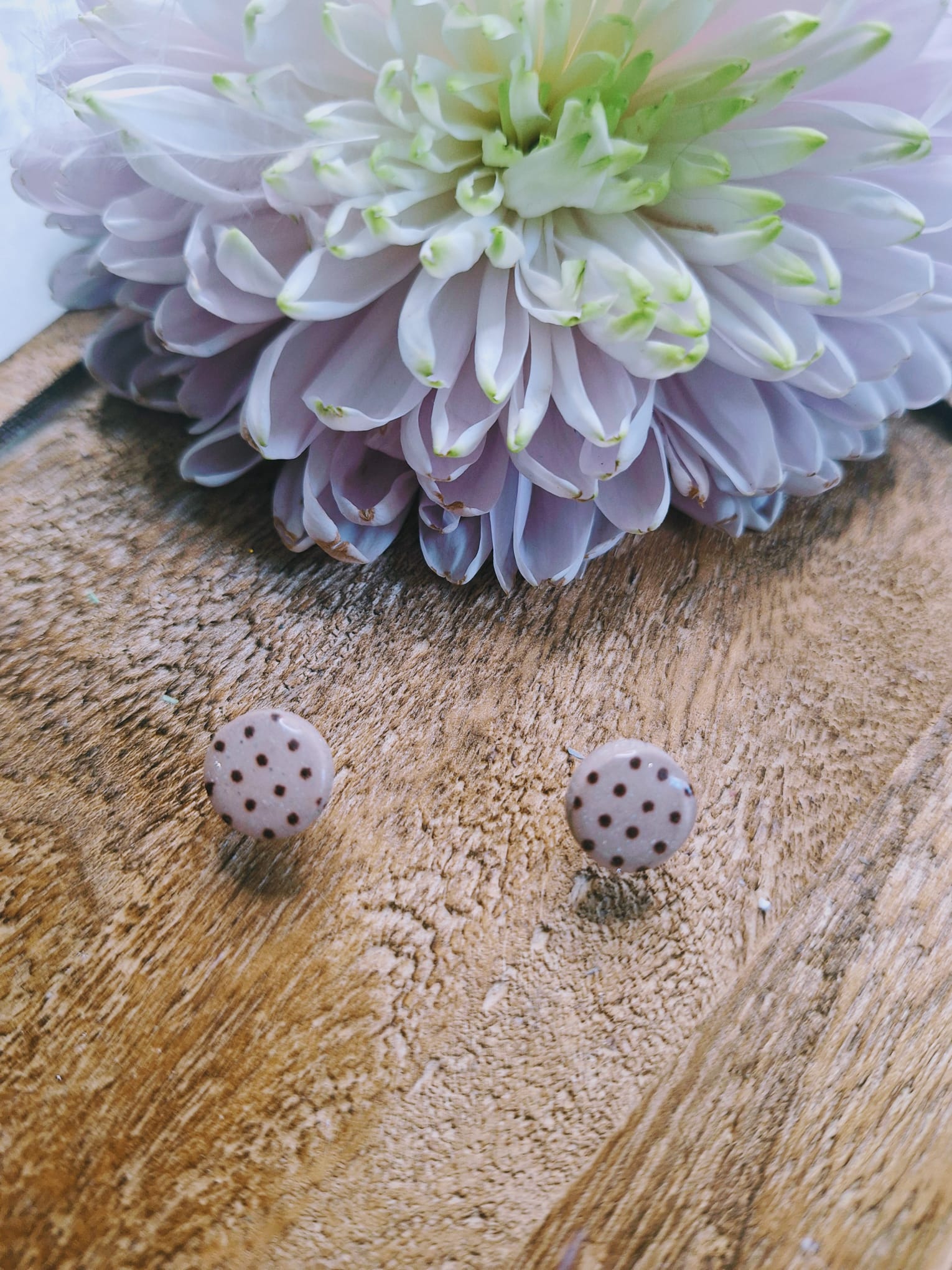 Boucles d&rsquo;oreilles Petits pois 🫛