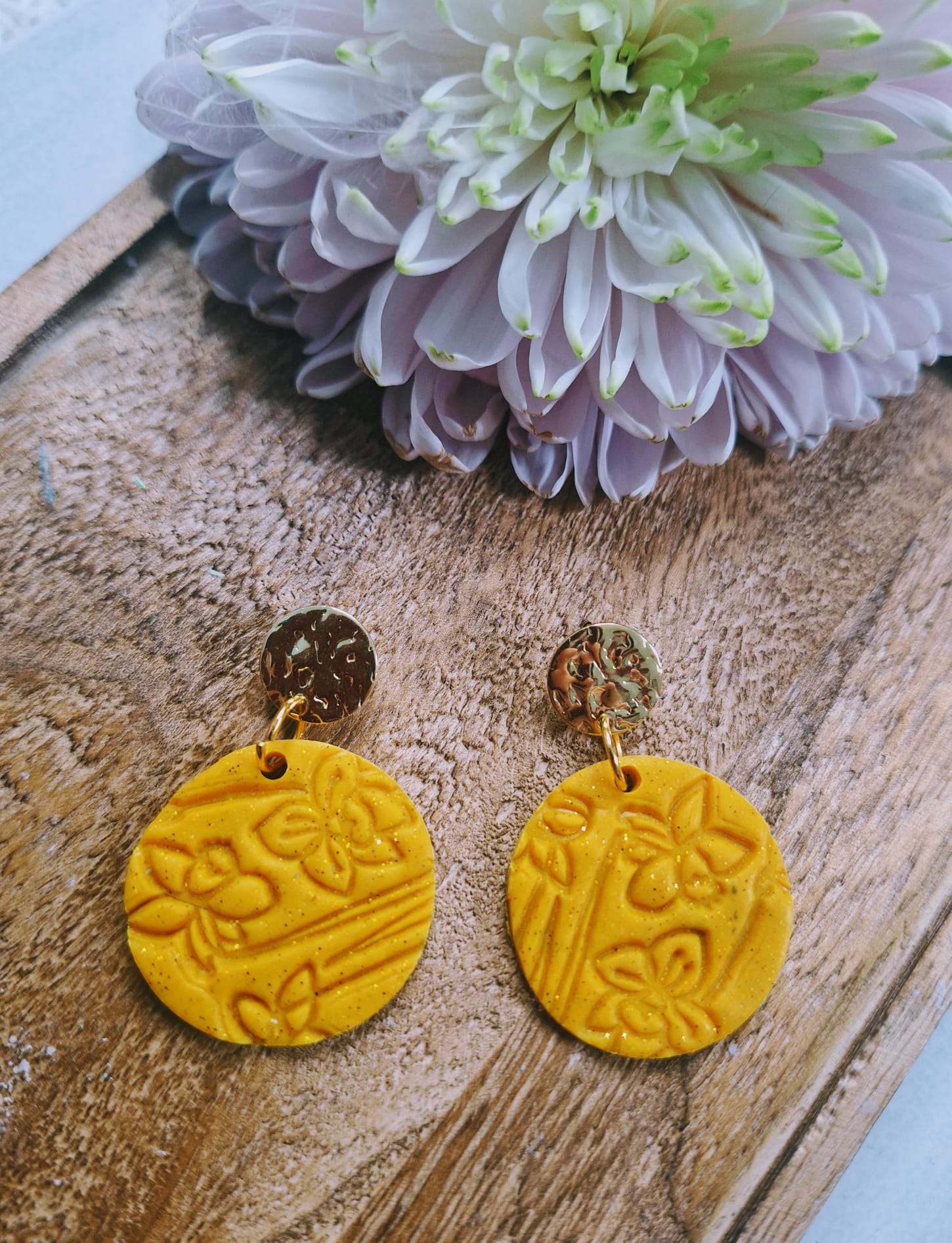 Boucles d&rsquo;oreilles Or rond 🟠